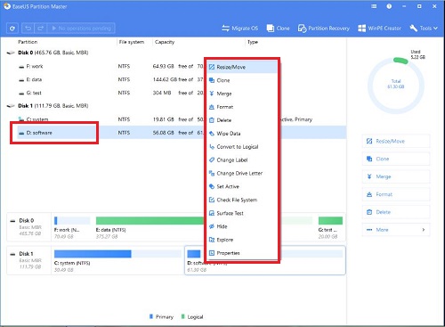 easeus partition manager free download